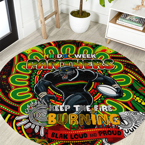 NAIDOC Week 2024 Panthers Round Carpet Mascot Rugby