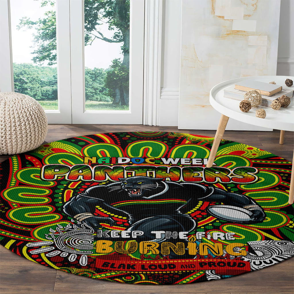NAIDOC Week 2024 Panthers Round Carpet Mascot Rugby