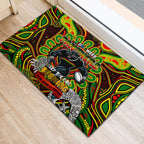 NAIDOC Week 2024 Panthers Rubber Doormat Mascot Rugby