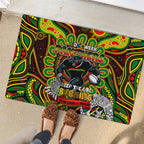 NAIDOC Week 2024 Panthers Rubber Doormat Mascot Rugby
