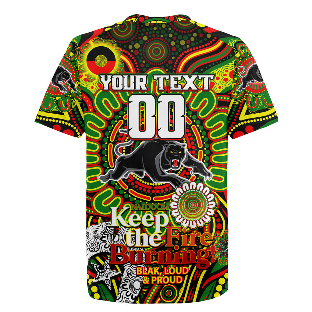 Custom NAIDOC Week 2024 Panthers Rugby Jersey Mascot Rugby