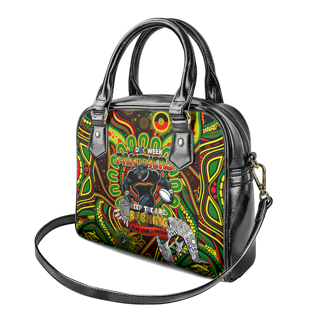 NAIDOC Week 2024 Panthers Shoulder Handbag Mascot Rugby