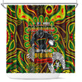 NAIDOC Week 2024 Panthers Shower Curtain Mascot Rugby