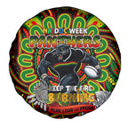 NAIDOC Week 2024 Panthers Spare Tire Cover Mascot Rugby