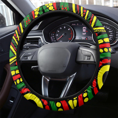 NAIDOC Week 2024 Panthers Steering Wheel Cover Mascot Rugby