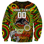 Custom NAIDOC Week 2024 Panthers Sweatshirt Mascot Rugby