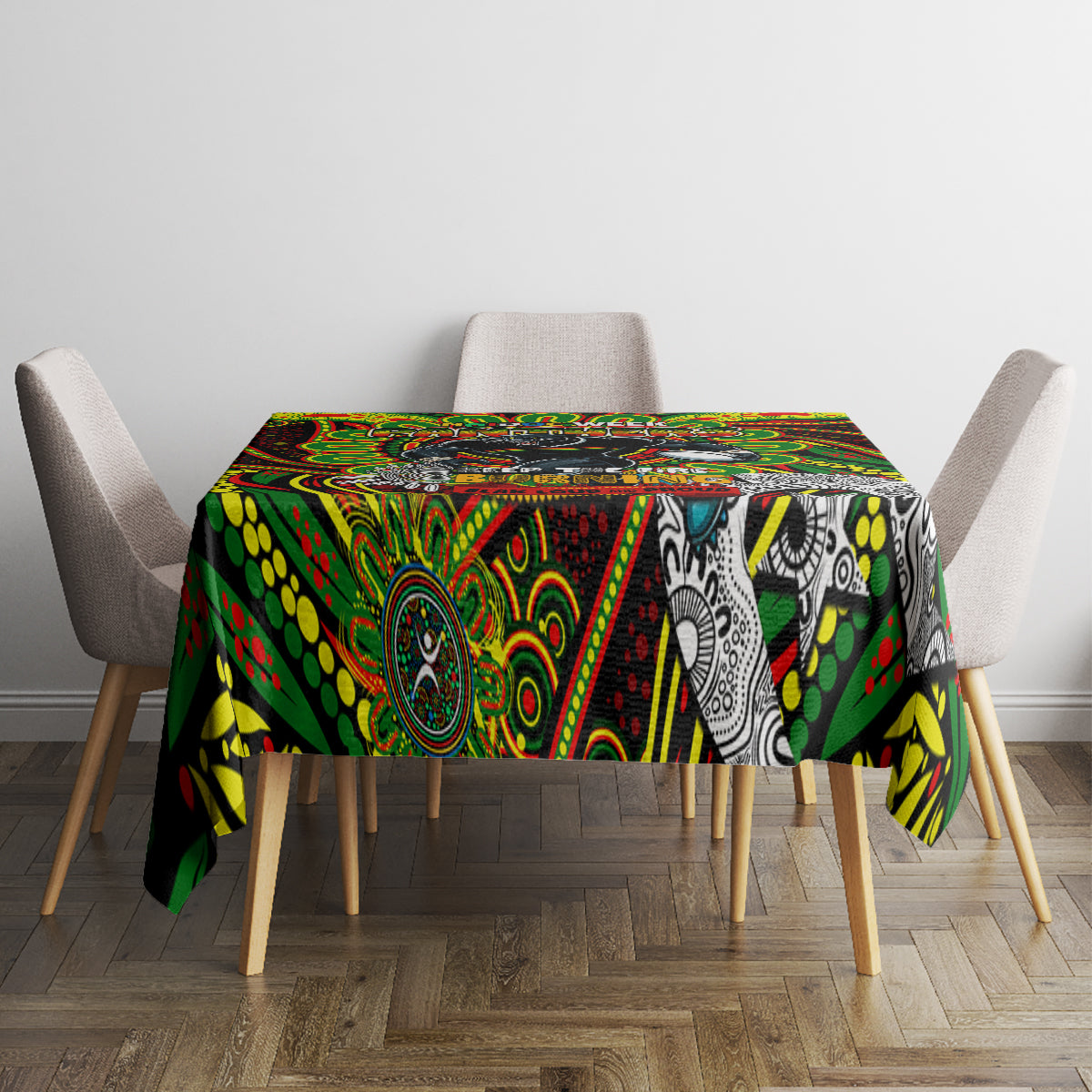 NAIDOC Week 2024 Panthers Tablecloth Mascot Rugby