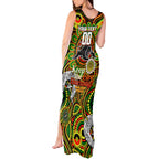 Custom NAIDOC Week 2024 Panthers Tank Maxi Dress Mascot Rugby