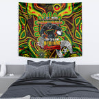 NAIDOC Week 2024 Panthers Tapestry Mascot Rugby