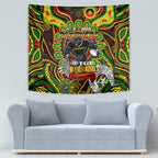 NAIDOC Week 2024 Panthers Tapestry Mascot Rugby