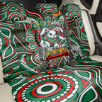 NAIDOC Week 2024 Rabbitohs Back Car Seat Cover Mascot Rugby