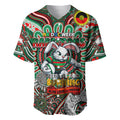 Custom NAIDOC Week 2024 Rabbitohs Baseball Jersey Mascot Rugby DT02