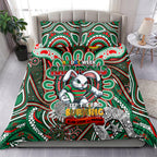 NAIDOC Week 2024 Rabbitohs Bedding Set Mascot Rugby