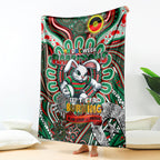 NAIDOC Week 2024 Rabbitohs Blanket Mascot Rugby
