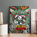 NAIDOC Week 2024 Rabbitohs Canvas Wall Art Mascot Rugby