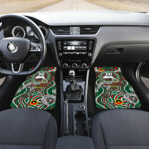 NAIDOC Week 2024 Rabbitohs Car Mats Mascot Rugby