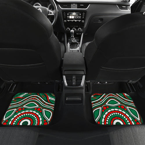 NAIDOC Week 2024 Rabbitohs Car Mats Mascot Rugby