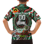 Custom NAIDOC Week 2024 Rabbitohs Hawaiian Shirt Mascot Rugby DT02