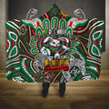 NAIDOC Week 2024 Rabbitohs Hooded Blanket Mascot Rugby