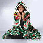 NAIDOC Week 2024 Rabbitohs Hooded Blanket Mascot Rugby
