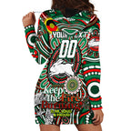 Custom NAIDOC Week 2024 Rabbitohs Hoodie Dress Mascot Rugby DT02