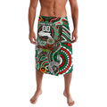 Custom NAIDOC Week 2024 Rabbitohs Lavalava Mascot Rugby DT02