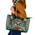 NAIDOC Week 2024 Rabbitohs Leather Tote Bag Mascot Rugby