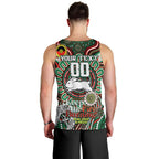 Custom NAIDOC Week 2024 Rabbitohs Men Tank Top Mascot Rugby DT02