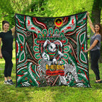 NAIDOC Week 2024 Rabbitohs Quilt Mascot Rugby