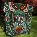 NAIDOC Week 2024 Rabbitohs Quilt Mascot Rugby