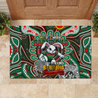 NAIDOC Week 2024 Rabbitohs Rubber Doormat Mascot Rugby