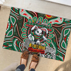 NAIDOC Week 2024 Rabbitohs Rubber Doormat Mascot Rugby