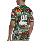 Custom NAIDOC Week 2024 Rabbitohs Rugby Jersey Mascot Rugby DT02