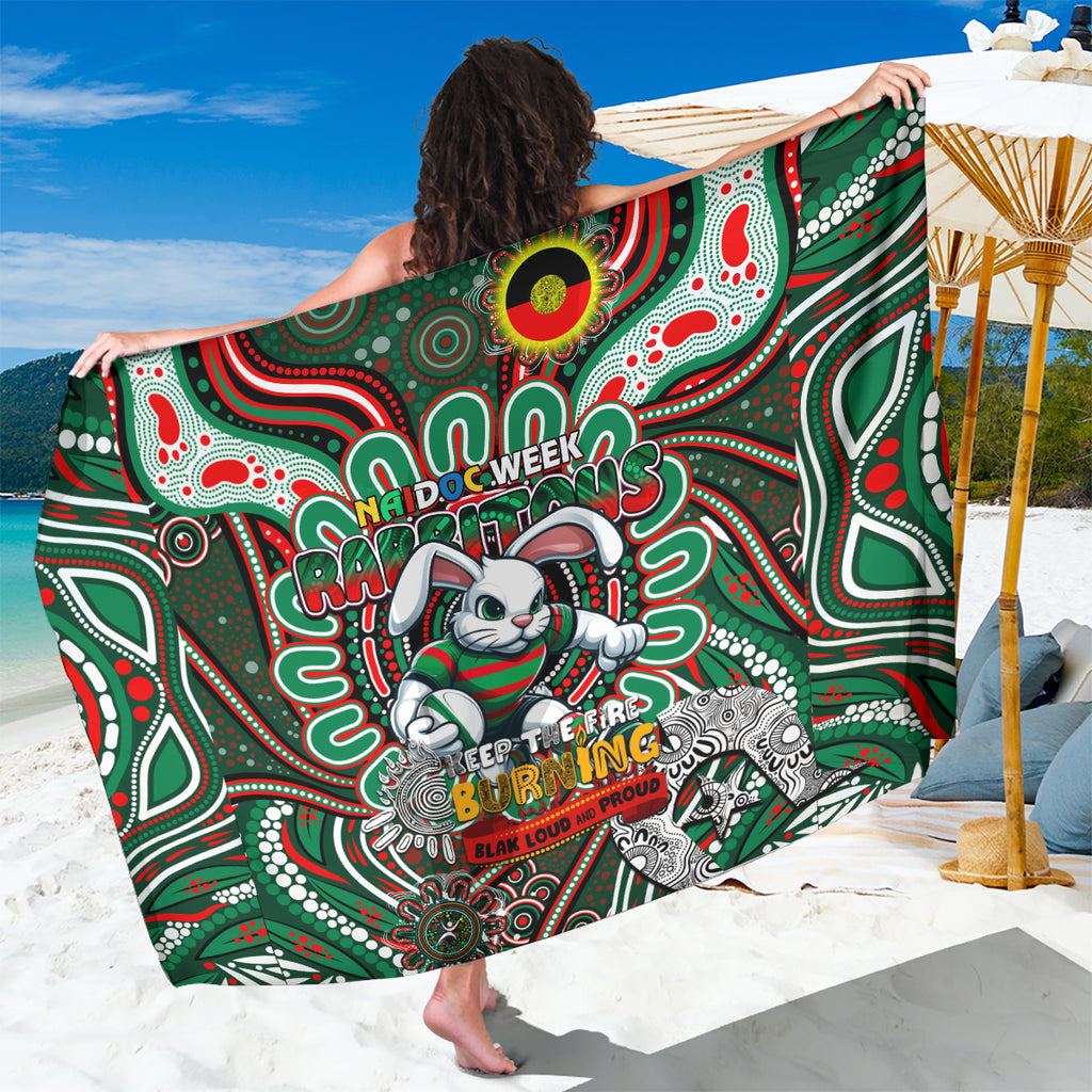 NAIDOC Week 2024 Rabbitohs Sarong Mascot Rugby