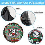 NAIDOC Week 2024 Rabbitohs Spare Tire Cover Mascot Rugby
