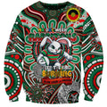 Custom NAIDOC Week 2024 Rabbitohs Sweatshirt Mascot Rugby DT02