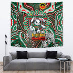 NAIDOC Week 2024 Rabbitohs Tapestry Mascot Rugby