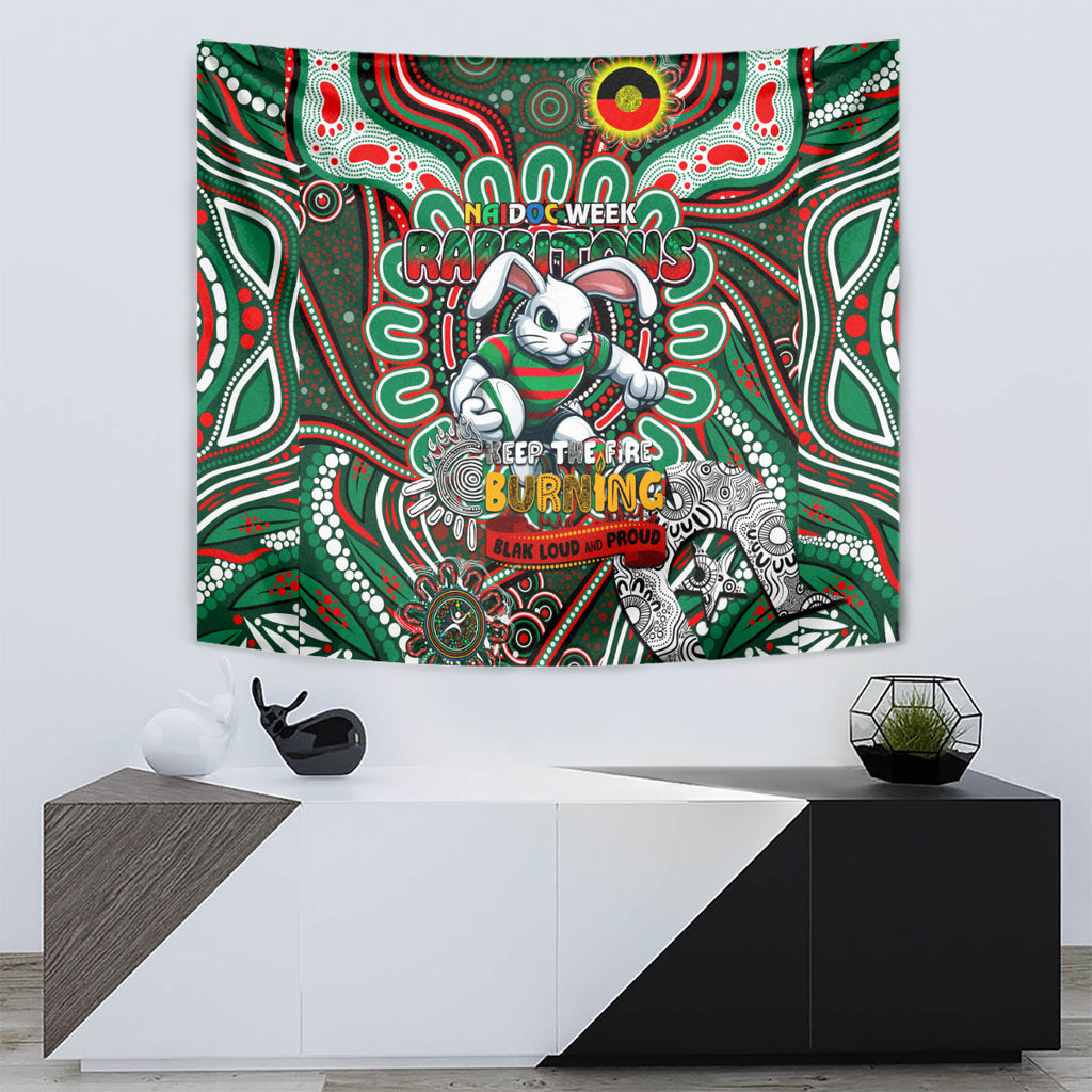 NAIDOC Week 2024 Rabbitohs Tapestry Mascot Rugby