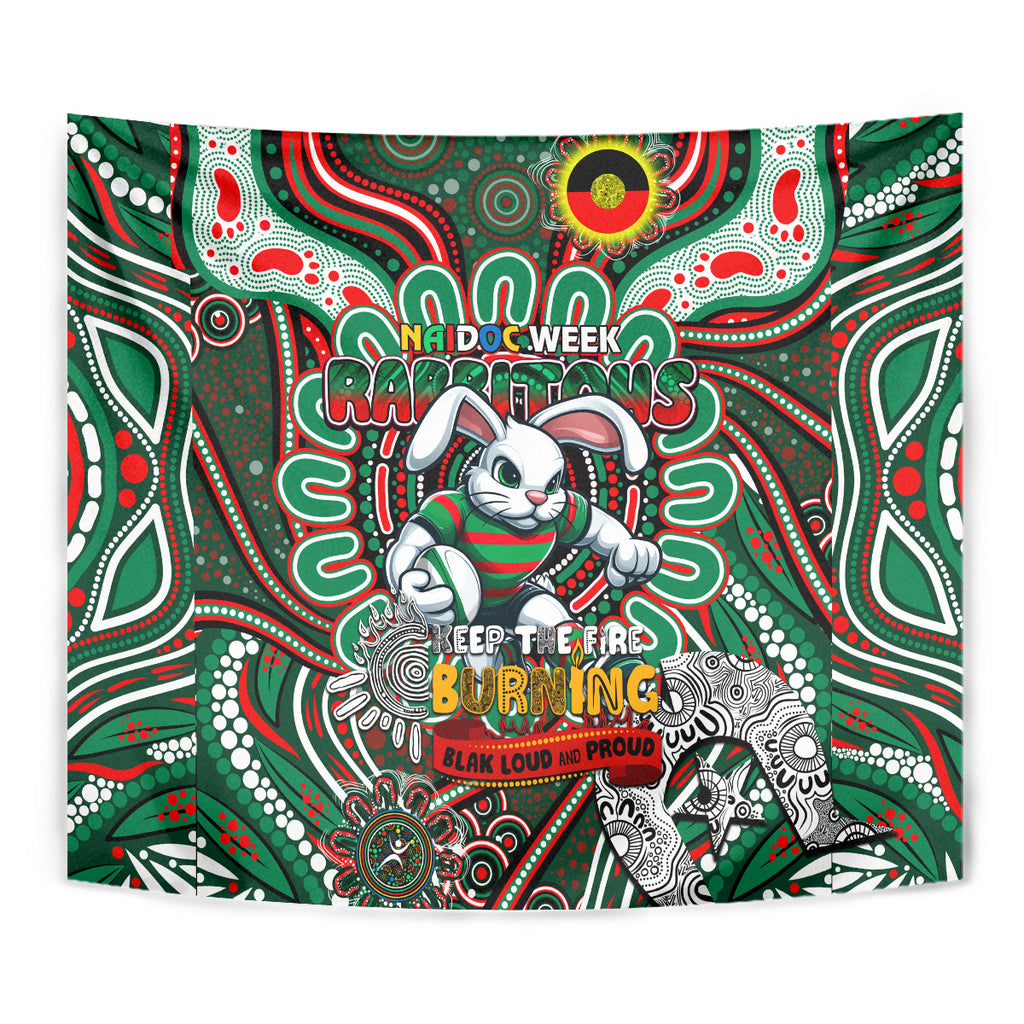 NAIDOC Week 2024 Rabbitohs Tapestry Mascot Rugby