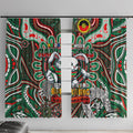 NAIDOC Week 2024 Rabbitohs Window Curtain Mascot Rugby