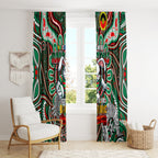 NAIDOC Week 2024 Rabbitohs Window Curtain Mascot Rugby