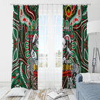 NAIDOC Week 2024 Rabbitohs Window Curtain Mascot Rugby