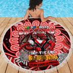 NAIDOC Week 2024 Dragons Beach Blanket Mascot Rugby