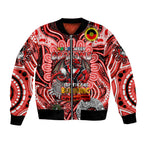 Custom NAIDOC Week 2024 Dragons Bomber Jacket Mascot Rugby