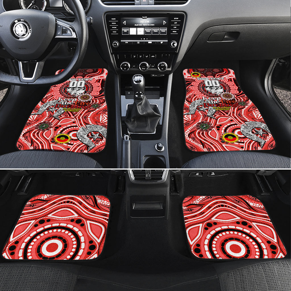 NAIDOC Week 2024 Dragons Car Mats Mascot Rugby