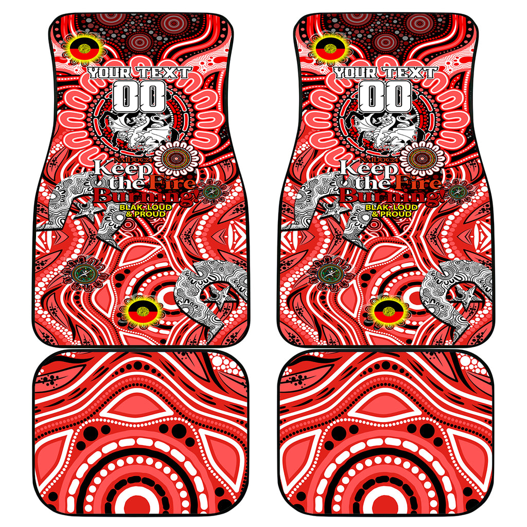NAIDOC Week 2024 Dragons Car Mats Mascot Rugby