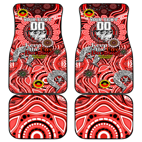 NAIDOC Week 2024 Dragons Car Mats Mascot Rugby
