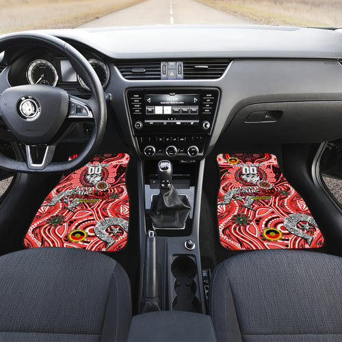 NAIDOC Week 2024 Dragons Car Mats Mascot Rugby