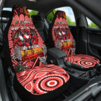 NAIDOC Week 2024 Dragons Car Seat Cover Mascot Rugby