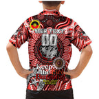 Custom NAIDOC Week 2024 Dragons Family Matching Mermaid Dress and Hawaiian Shirt Mascot Rugby